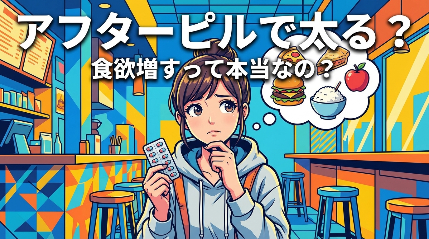 アフターピルで太る？食欲増すって本当なの？