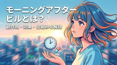 モーニングアフターピルとは？副作用・効果・仕組みを解説