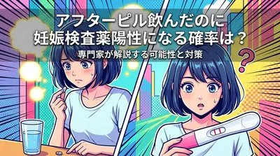 アフターピル飲んだのに妊娠検査薬陽性になる確率は？