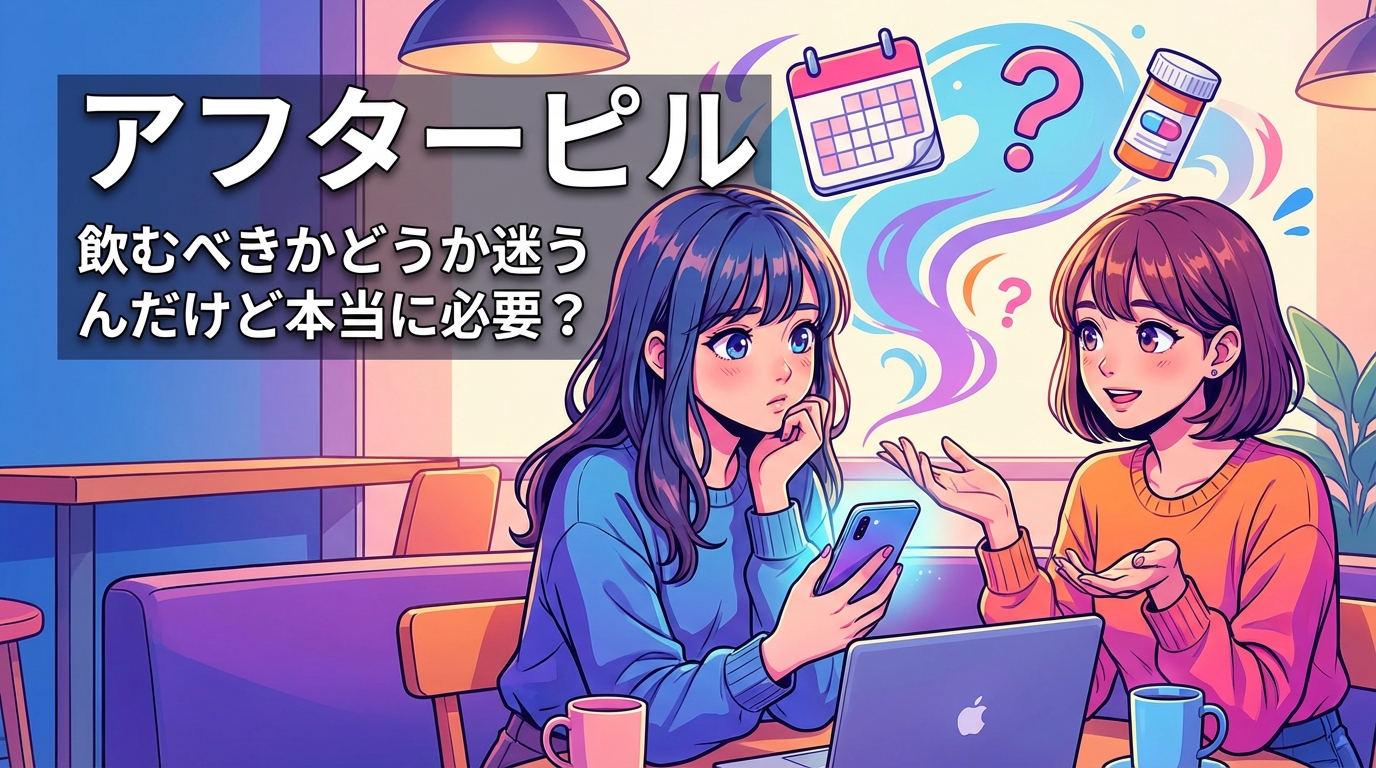 アフターピル、飲むべきかどうか迷うんだけど本当に必要？