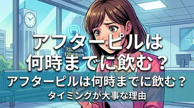 アフターピルは何時までに飲む？タイミングが大事な理由