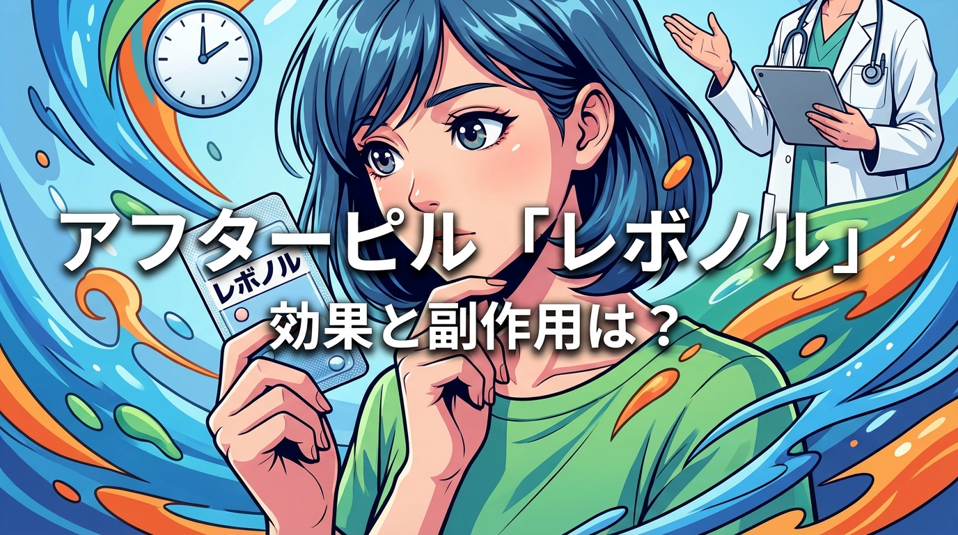 アフターピル「レボノル」の効果と副作用は?