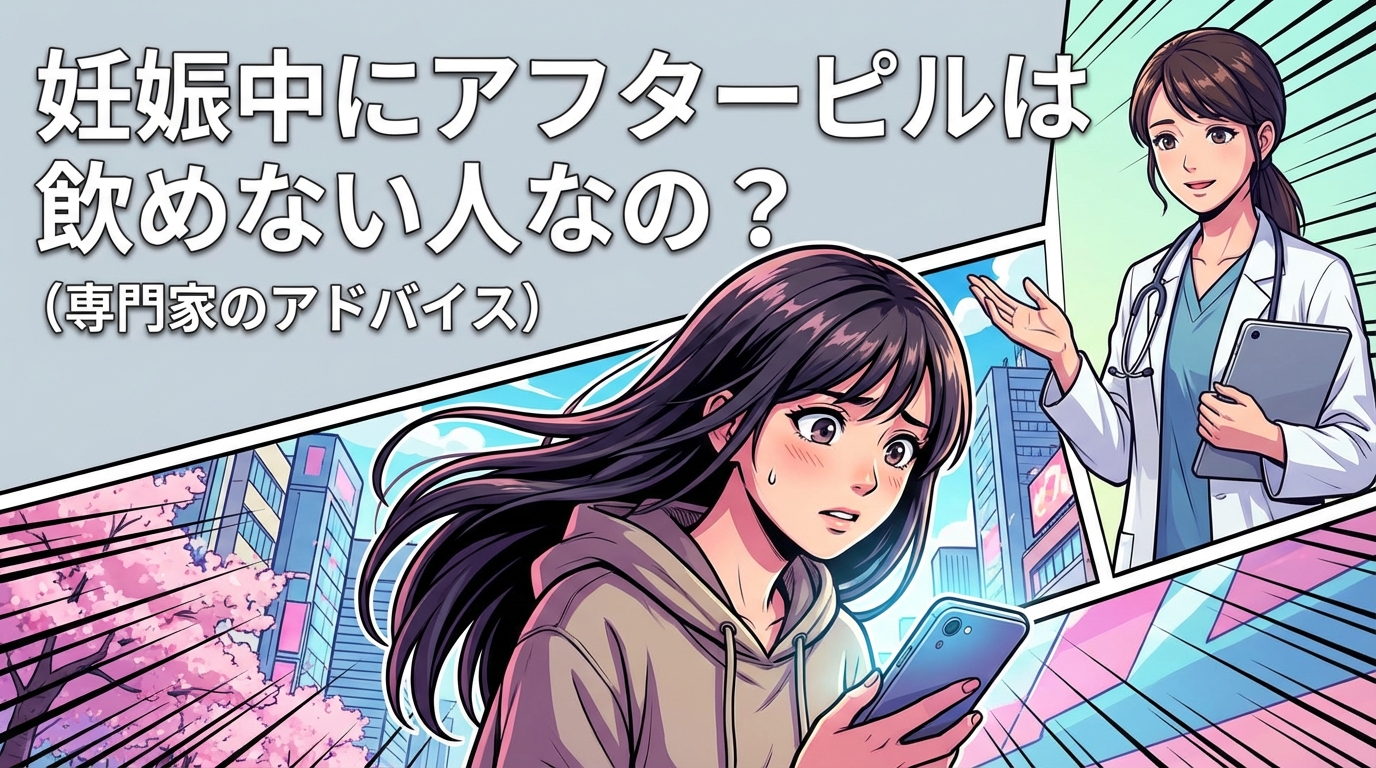 妊娠中にアフターピルは飲めない人なの?