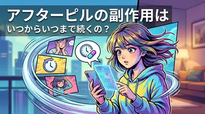 アフターピルの副作用はいつからいつまで続くの？