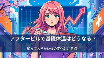 アフターピルで基礎体温はどうなる？