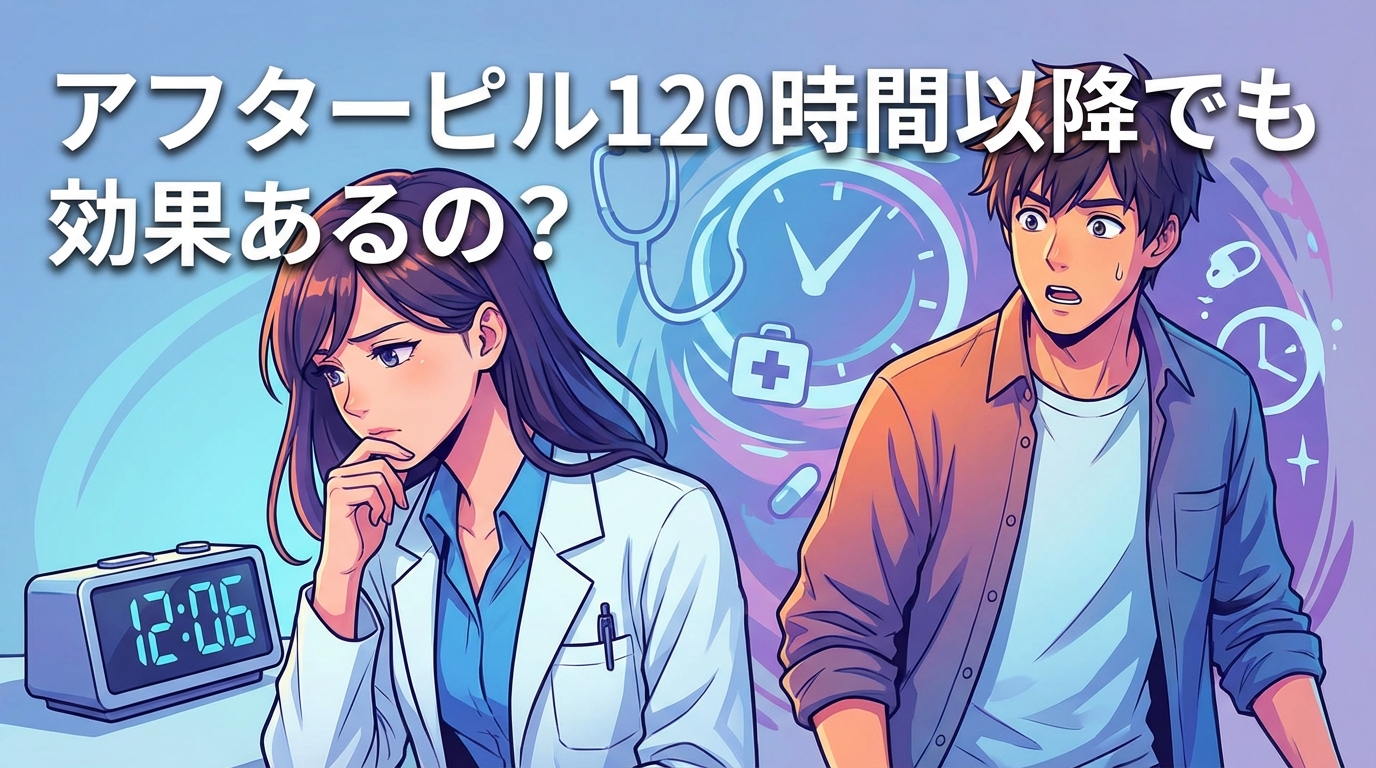 アフターピル120時間以降でも効果あるの?
