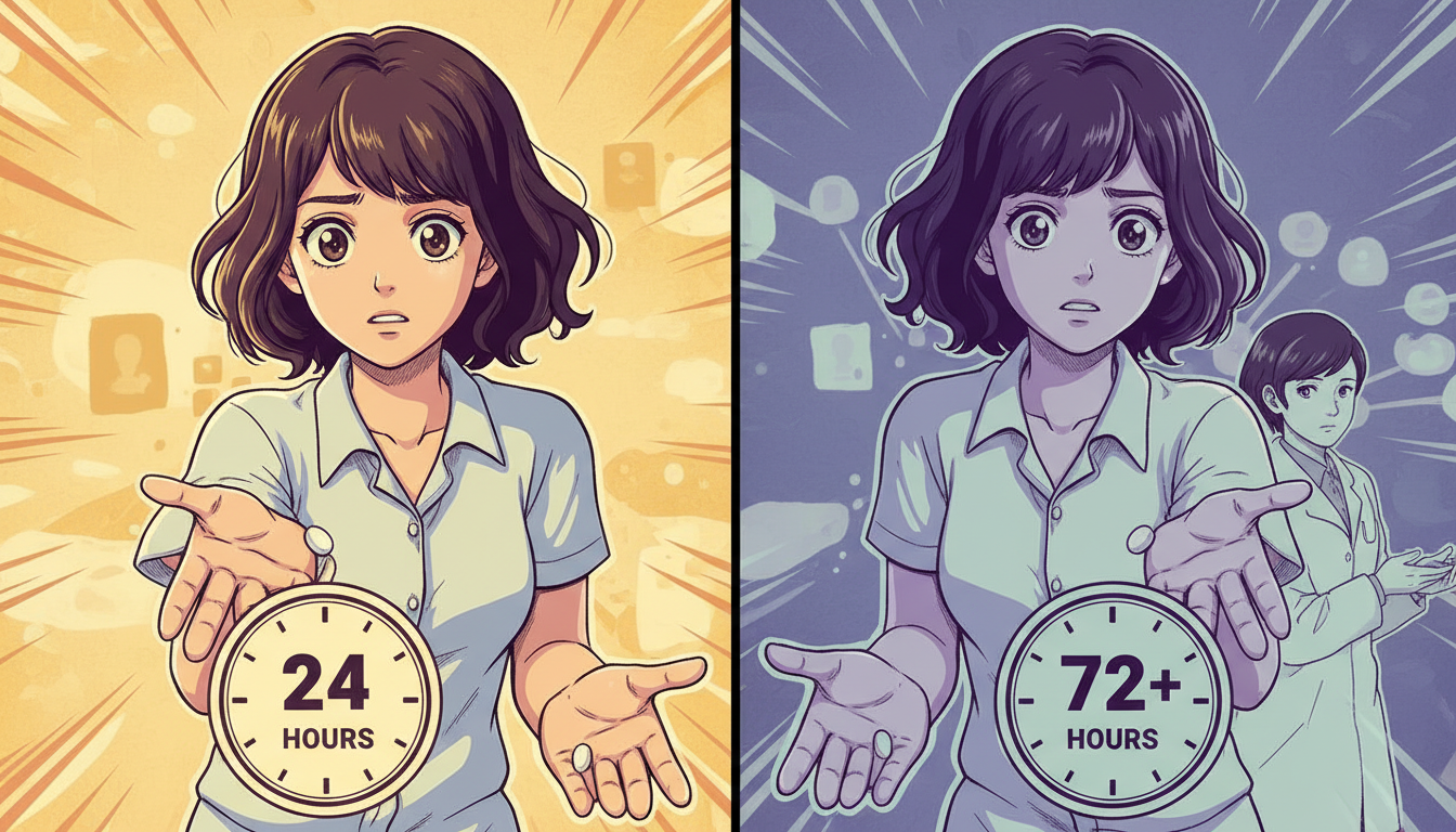 【結論】時間が早いほど効果は高い！72時間過ぎても選択肢はある