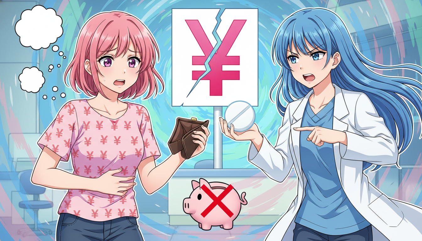 アフターピルは保険適用外で全額自己負担