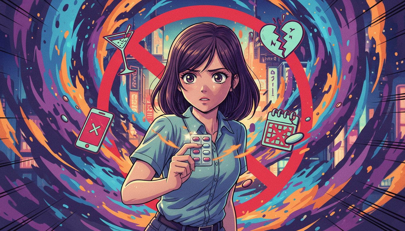 アフターピル飲んだ後にしてはいけないこと【結論】