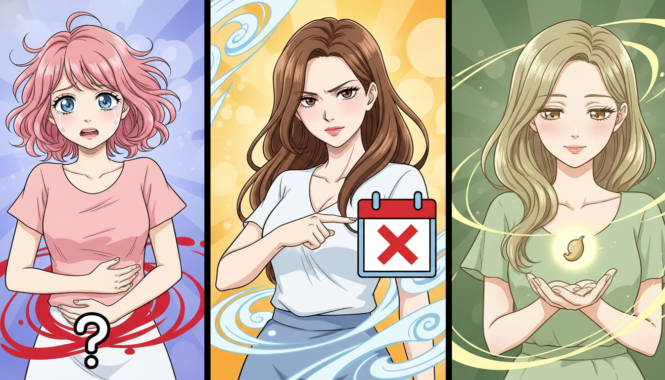 結論:3種類の出血は意味が全く違う