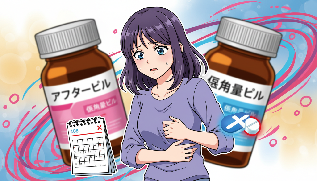 結論：併用は安全だけど、生理の乱れは起こりやすい